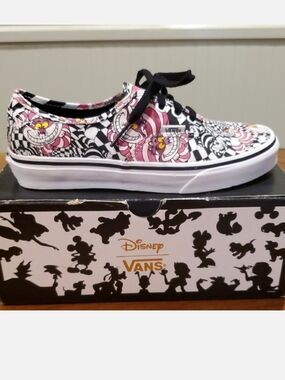 NIB Vans X Disney Chesire Cat Shoes 2015 Limited Edition